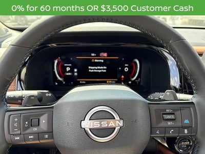 2026 Nissan Pathfinder Platinum